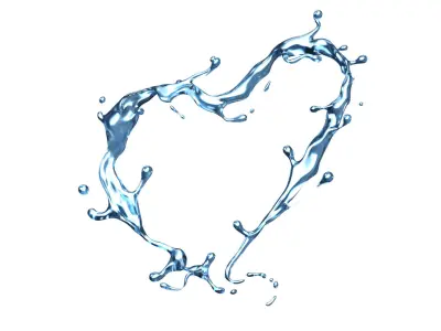 Water Splash 02 3D model