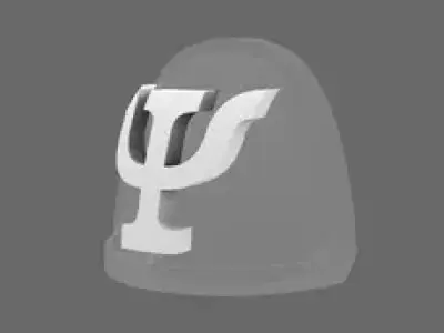 Psi-Clops Knight Shoulder Symbols 3D print model