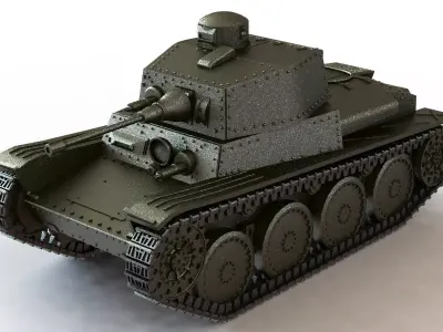 Tank PZW 39 3D print model