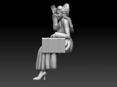 PASSENGER 3D print model 12