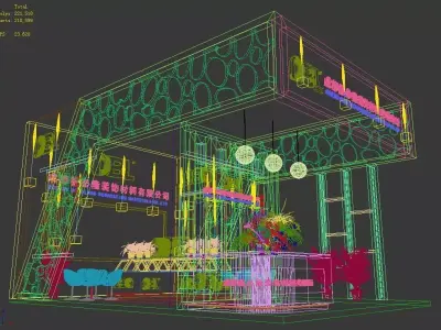 Exhibition - Area - 9X6-3DMAX2009-080 3D model