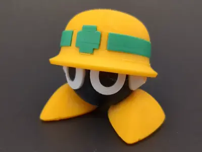 Mettaur Figurine Free 3D print model