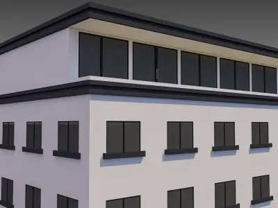 Commercial Building 002 3D model