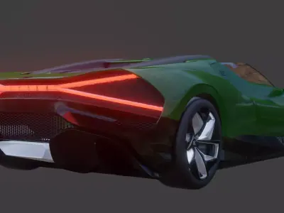 Bugatti Mistral 3D model