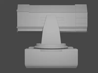 Anti Air Missile Launcher 3D model