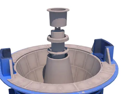 chancadora primaria 3D model