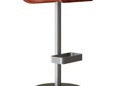 Dune Bar Chair 3D model