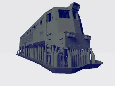 sz 362 Slovenian locomotive 3D print model
