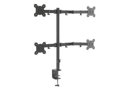 Quad Monitor Desk Mount 3D model