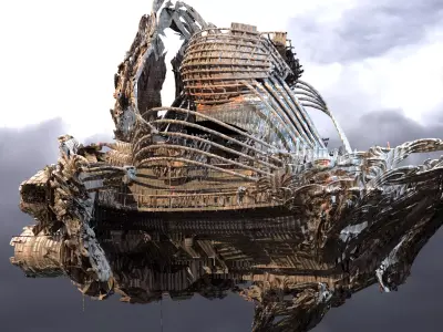 Sword Ocean Grand Airship 3D model
