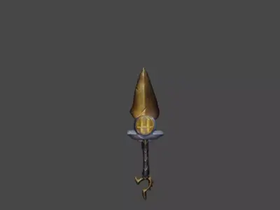 Zeloeman Sword A 65 Low-poly 3D model
