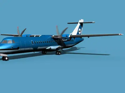 ATR  ATR-72-600 Amakusa 3D model
