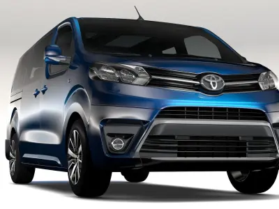 Toyota ProAce Verso L3 2017 3D model