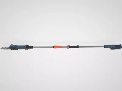 Senix 20V Cordless Pole Saw Low-poly 3D model