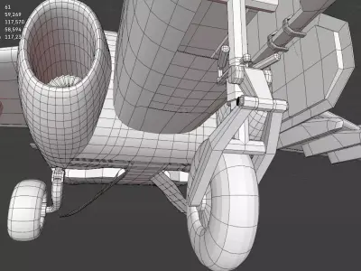 Su-25 not yet complete 3D model