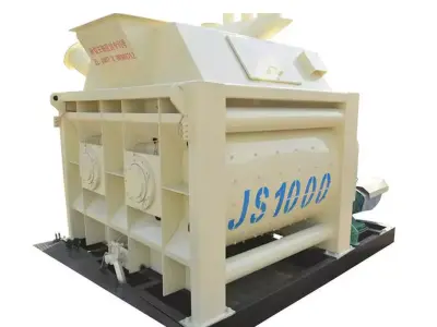 JS1000 Concrete Mixer 3D model