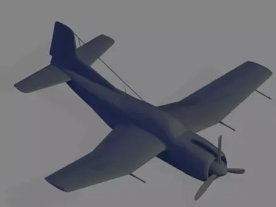 BTD-1 Destroyer 3D model