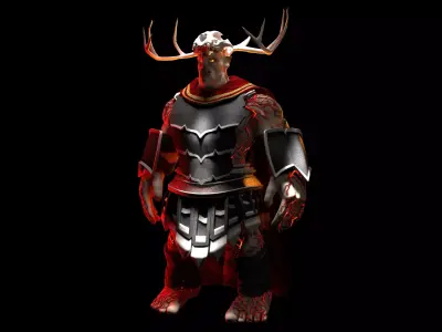 Barbarian Ocr  3D model