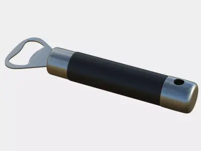 Bottle Opener Low-poly 3D model