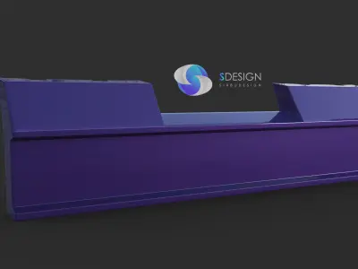 Truck backbumper pack 3D model