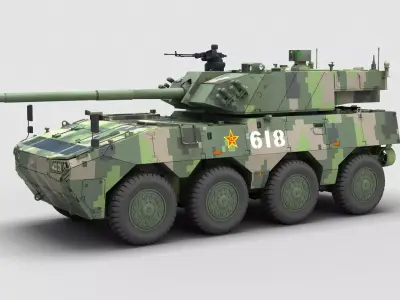 Chinese ZTL-19 Infantry Fighting Vehicle 3D model