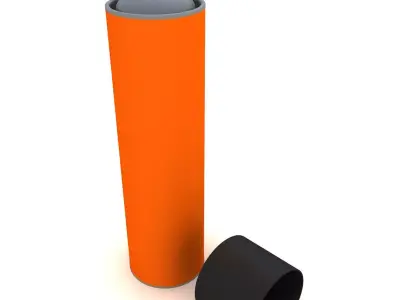 Aerosol Can Free low-poly 3D model