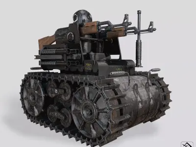 War robot  3D model purchase