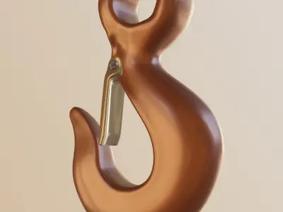 Hook Model 3D model