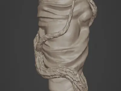 Kaliope 3D scanned model Free 3D model