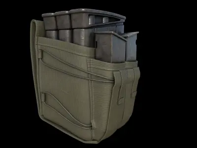 Ammo Pouch 03 3D model