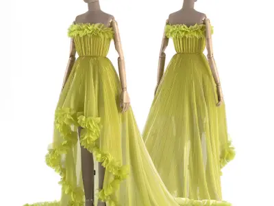 Fashion mannequin 02 3D model