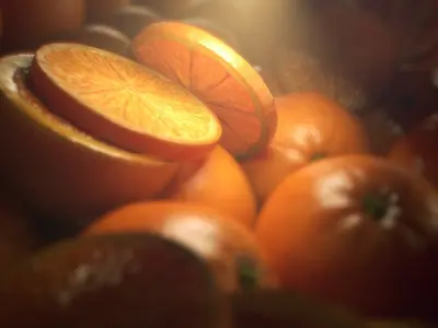 Oranges 3D model