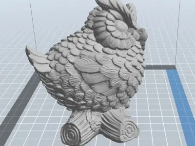 owl wooden  Free 3D print model