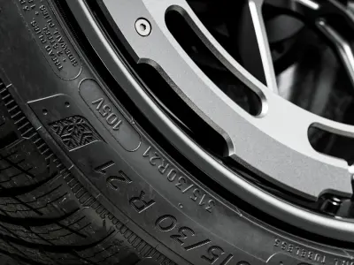 MICHELIN Pilot Alpin 5 315 30 R21 105V 3D model