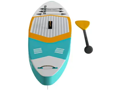Lethe Boards EOS Paddle Board 3D model