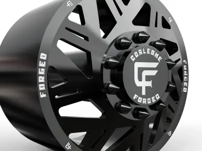 corleone front MONARCA DF dually wheel  3D print model