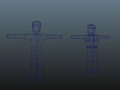 Military Models Pack Low-poly 3D model