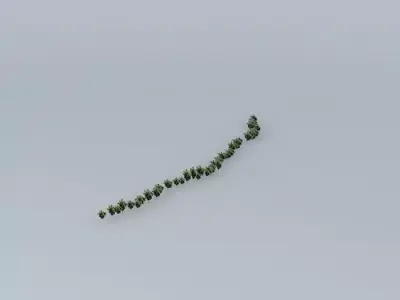 Trees on the Port Part 05 Free 3D model
