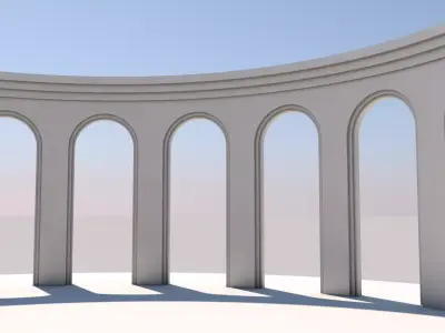 Medieval Architecture 3D model