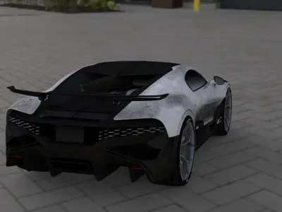 Bugatti Divo 3D model