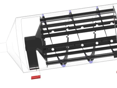 Pyrolysis boiler   3D model