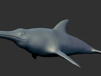 Prehistoric Dolpin 3D 3D model