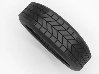 Car Wheel 3D model