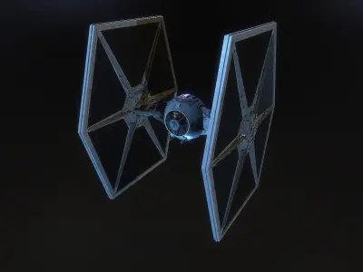 Tie Fighter Star wars 3D model by Ostap604