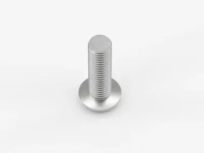 Dome Head Allen Screw 3D model