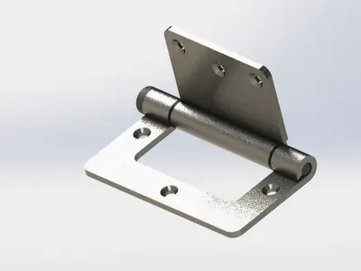 hinge assembly 3D model