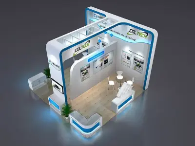 Exhibition - Area -6X6-3DMAX2009-25 3D model