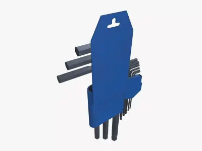 Allen key 3D model purchase