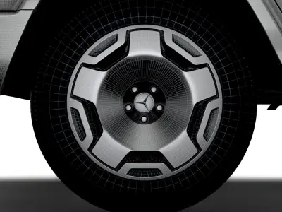 Mercedes Benz Concept EQG 2022 wheel 3D model