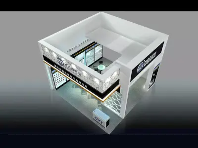 Exhibition - Area - 6X6-3DMAX2009-16 3D model